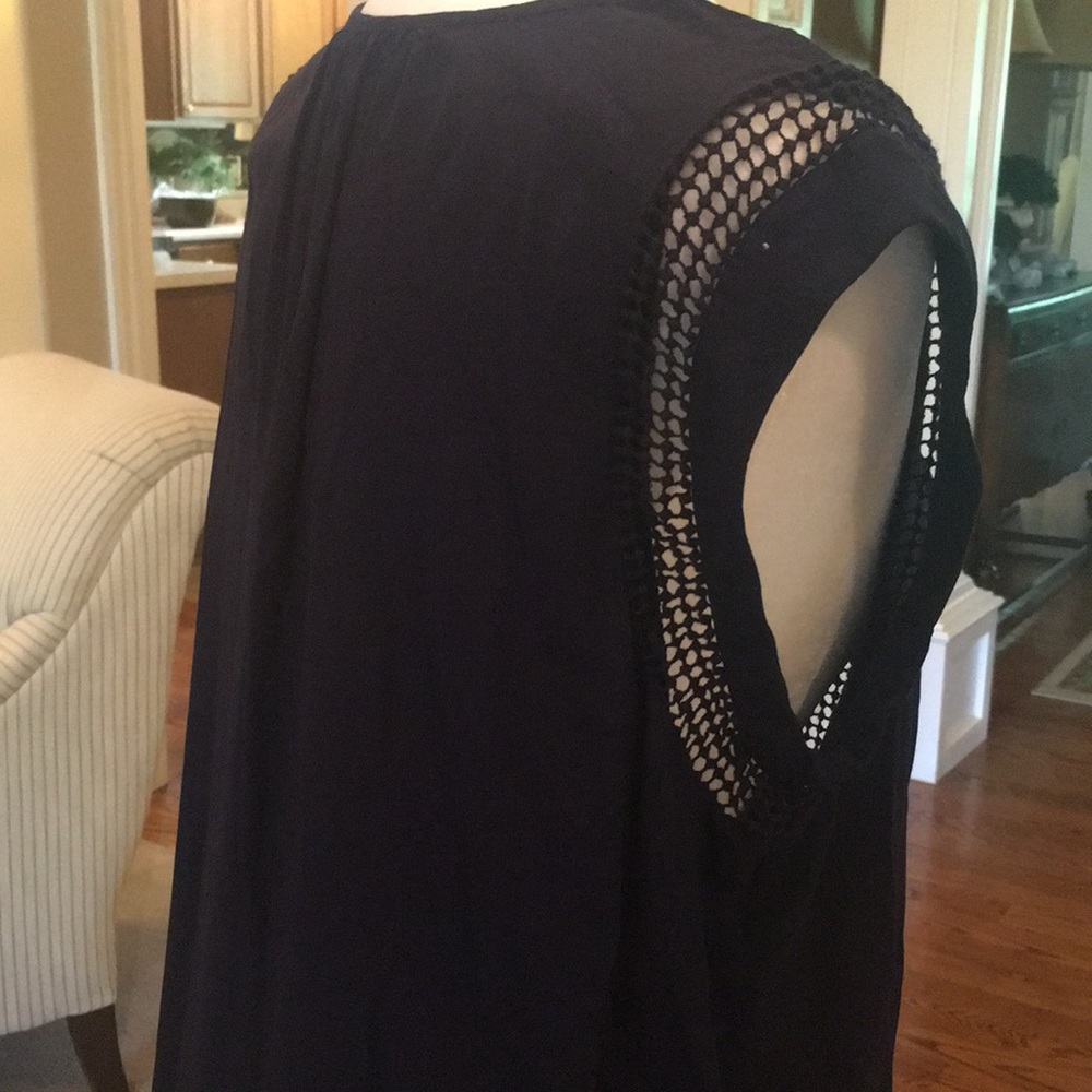 Signature Studio Navy Blue Sleeveless MIDI Dress - Picture 7 of 12